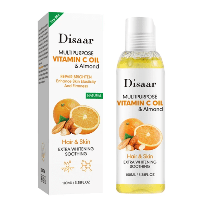 L'HUILE ÉCLAIRCISSANTE VITAMINE C + ARGAN 