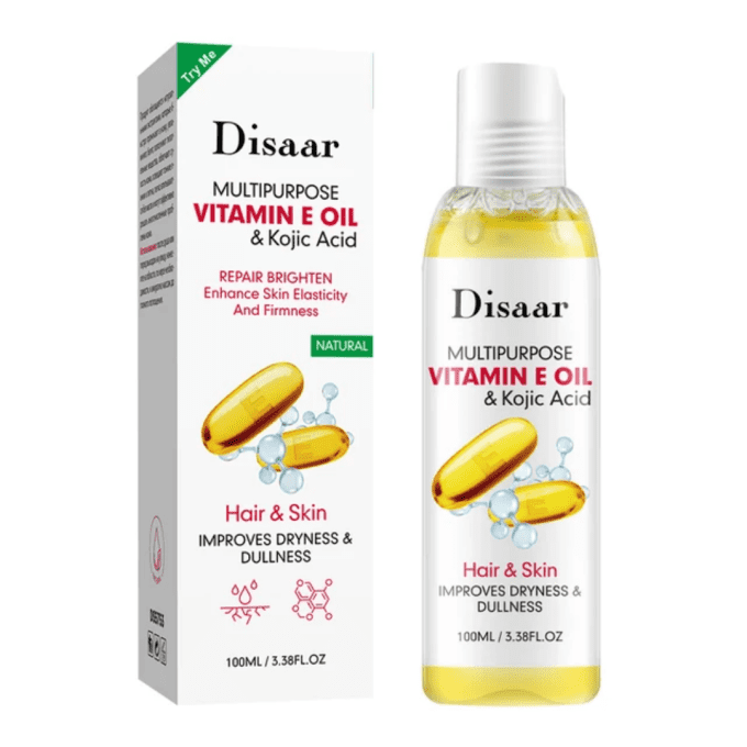 L'huile vitamines E + NIACINAMIDE 