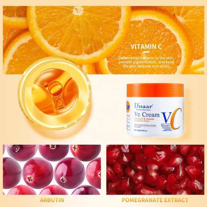 CREME ECLARCISSANT A LA VITAMINE C