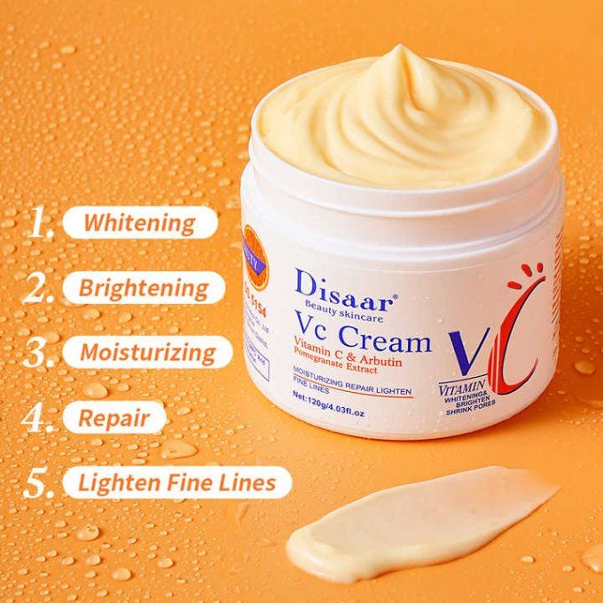 CREME ECLARCISSANT A LA VITAMINE C
