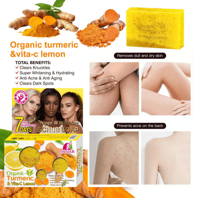 SAVON CURCUMA ANTI-TACHE 
