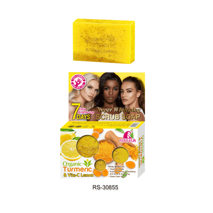 SAVONS CURCUMA + VC ÉCLAIRCISSANT 
