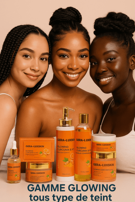 GAMME GLOW  ANTI- IMPERFECTION  CURCUMA VITAMINE C