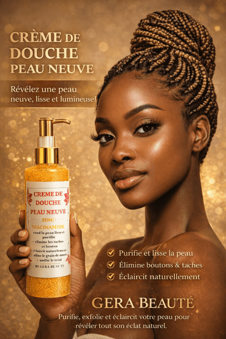 GAMME TRES ECLAIRCISSANT  + BOOSTER+ GEL DOUCHE