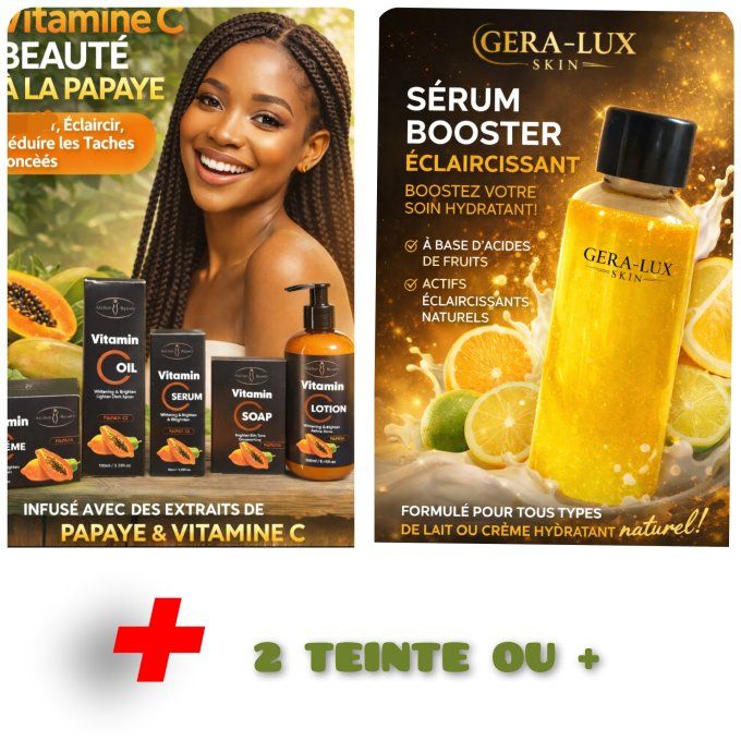 GAMME PAPAYA + LE BOOSTER 