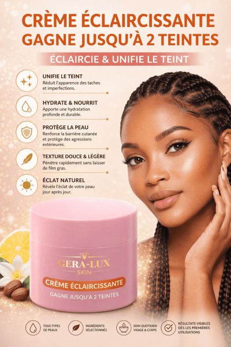 CREME VISAGE ECLAIRCISSANT