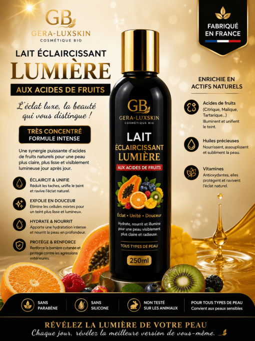 LAIT LUMIERE ECLAIRCISSANT