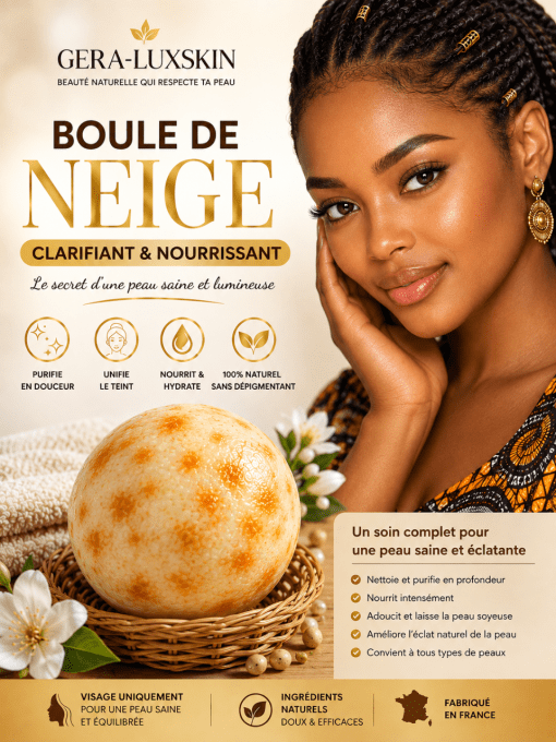 BOULE SAVON VISAGE AU LAIT ET MIEL NOURISSANT