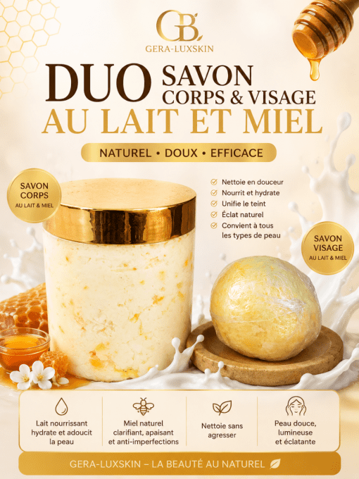 DUO CORP ET VISAGE SAVON CLRIFIANT