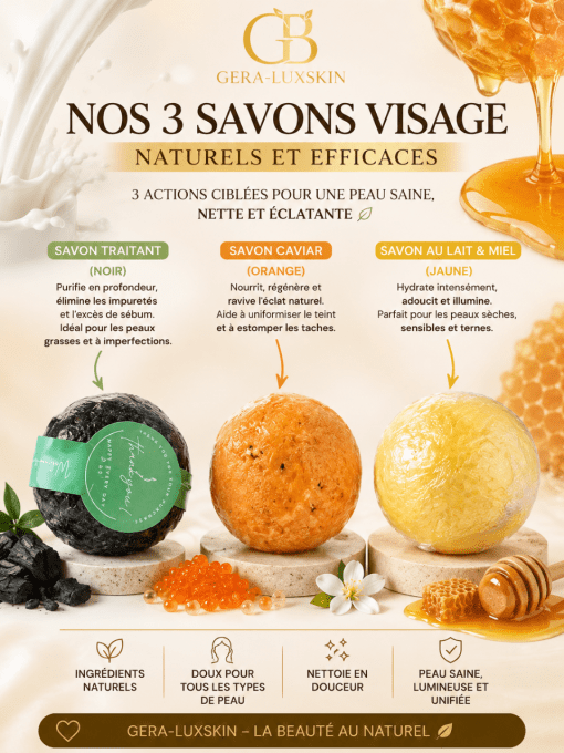 TRIO BOULE SAVON