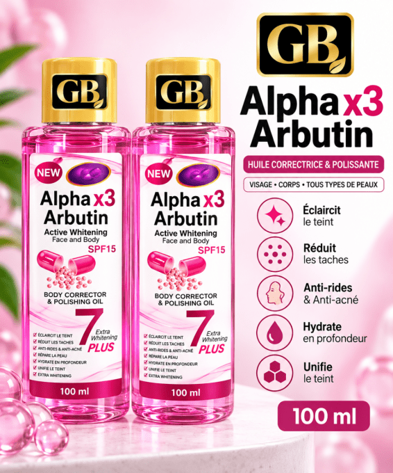 HUILES BUSSEROLE + ALPHA ARBUTIN ÉCLAIRCISSANT 