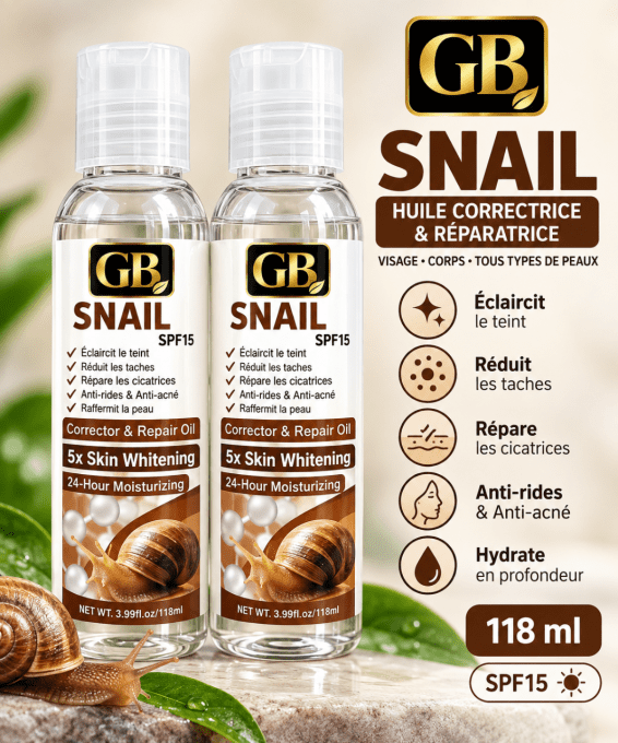 HUILES A LA BAVE D'ESCARGOTS 