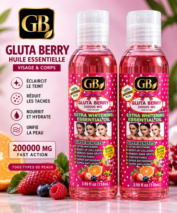 HUILES GLUTA BERRY ÉCLAIRCISSANT 