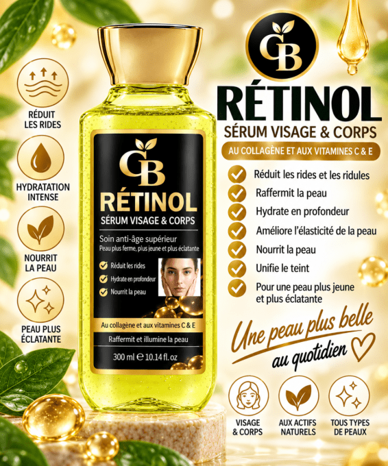 Serum rajeunissant et réparateur 