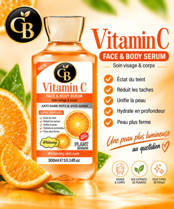 Serum vitamine C éclaircissant et anti-tache 