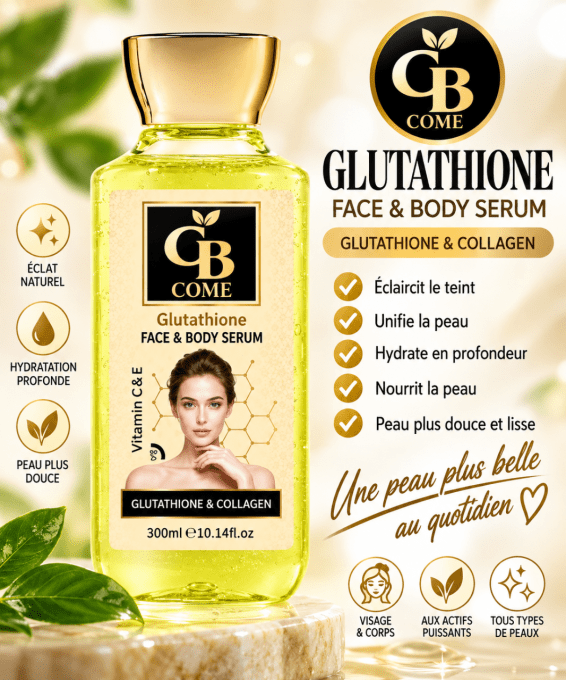 Glutathion & COLLAGENE AVEC PROTECTION SOLAIRE 