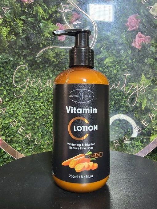 LAIT ECLAIRCISSANT AUX EXTRAIS DE CAROTTE